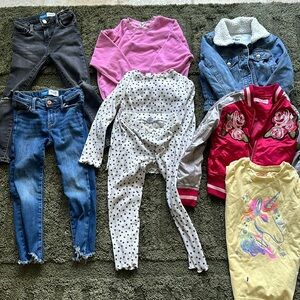 BUNDLE/LOT TODDLER GIRLS CLOTHES SIZE 5T